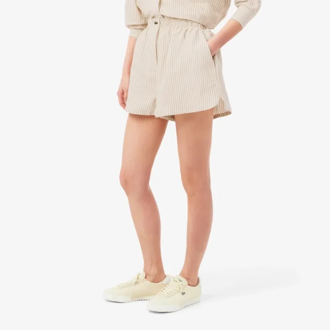 Oversized-Shorts aus Leinen-Blend Oversized-Shorts aus Leinen-Blend