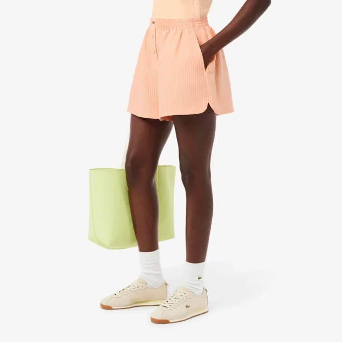 Oversized-Shorts aus Leinen-Blend Oversized-Shorts aus Leinen-Blend