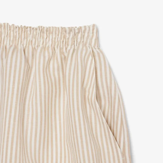 Oversized-Shorts aus Leinen-Blend Oversized-Shorts aus Leinen-Blend
