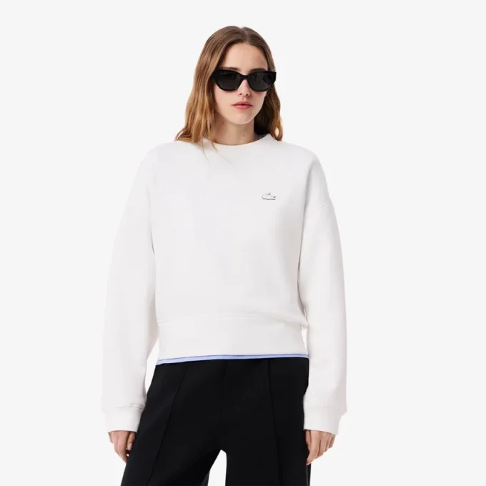 Oversized-Sweatshirt aus Baumwolle für Damen Oversized-Sweatshirt aus Baumwolle für Damen