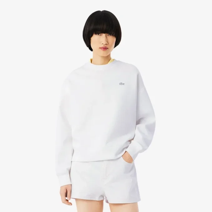 Oversized-Sweatshirt aus Double-Face-Jersey Oversized-Sweatshirt aus Double-Face-Jersey