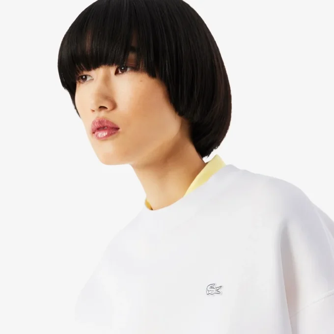 Oversized-Sweatshirt aus Double-Face-Jersey Oversized-Sweatshirt aus Double-Face-Jersey