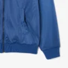 Oversized-Sweatshirt für Damen aus Satin mit Pointelle-Streifen Oversized-Sweatshirt für Damen aus Satin mit Pointelle-Streifen