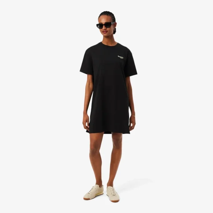Oversized-T-Shirt-Kleid aus Baumwolle