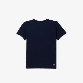 Oversized-Tennis-T-Shirt aus technischer Baumwolle für Kinder Oversized-Tennis-T-Shirt aus technischer Baumwolle für Kinder