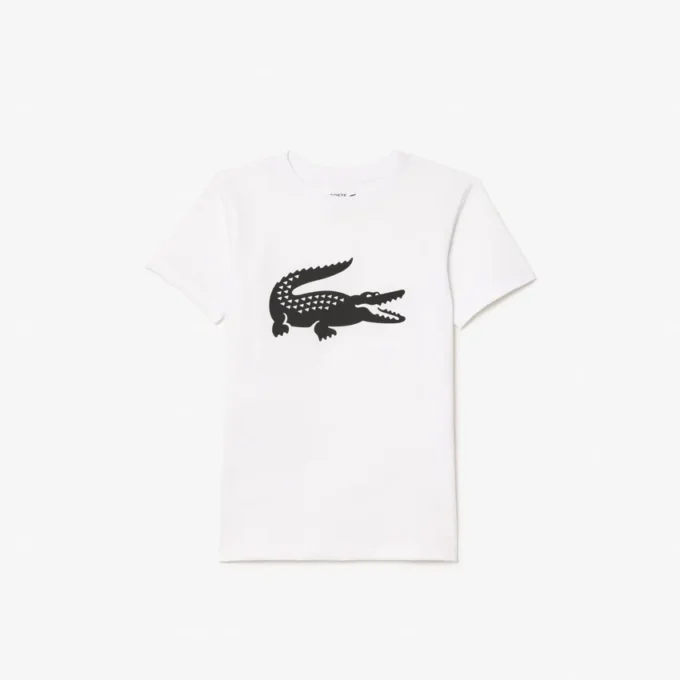 Oversized-Tennis-T-Shirt aus technischer Baumwolle für Kinder Oversized-Tennis-T-Shirt aus technischer Baumwolle für Kinder