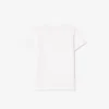Oversized-Tennis-T-Shirt aus technischer Baumwolle für Kinder Oversized-Tennis-T-Shirt aus technischer Baumwolle für Kinder
