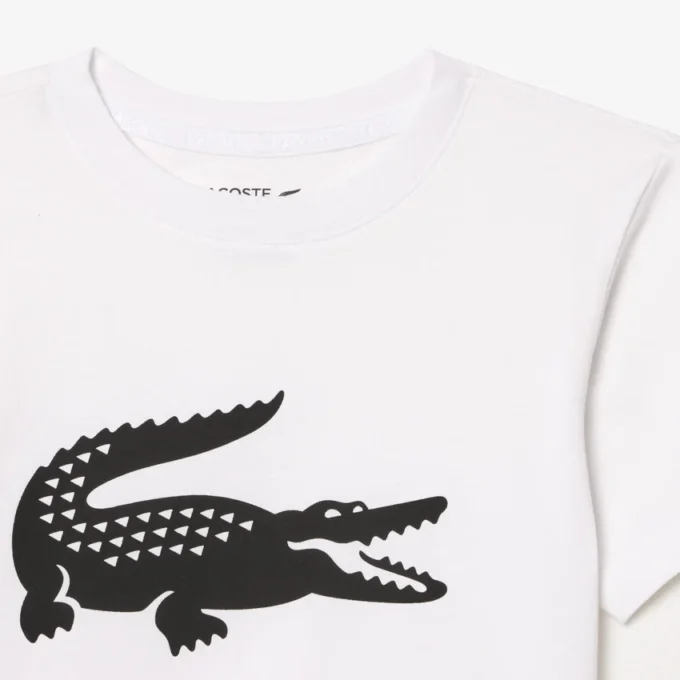 Oversized-Tennis-T-Shirt aus technischer Baumwolle für Kinder Oversized-Tennis-T-Shirt aus technischer Baumwolle für Kinder