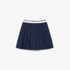 Oxford-Baumwollrock mit Falten für Mädchen Oxford-Baumwollrock mit Falten für Mädchen