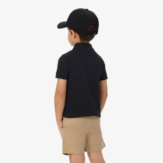 Petit Piqué Poloshirt mit Farbblock-Design Petit Piqué Poloshirt mit Farbblock-Design