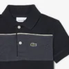 Petit Piqué Poloshirt mit Farbblock-Design Petit Piqué Poloshirt mit Farbblock-Design