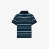 Petit Piqué-Poloshirt mit Kontraststreifen Petit Piqué-Poloshirt mit Kontraststreifen