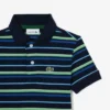 Petit Piqué-Poloshirt mit Kontraststreifen Petit Piqué-Poloshirt mit Kontraststreifen