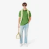 Petit-Piqué-Poloshirt mit Stickerei im klassischen Schnitt Petit-Piqué-Poloshirt mit Stickerei im klassischen Schnitt
