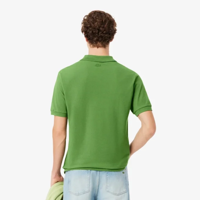 Petit-Piqué-Poloshirt mit Stickerei im klassischen Schnitt Petit-Piqué-Poloshirt mit Stickerei im klassischen Schnitt