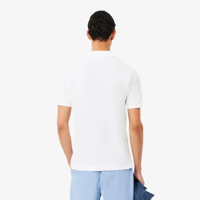 Petit-Piqué-Poloshirt mit Stickerei im klassischen Schnitt Petit-Piqué-Poloshirt mit Stickerei im klassischen Schnitt