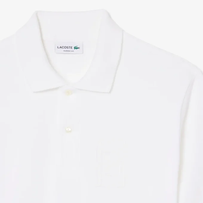 Petit-Piqué-Poloshirt mit Stickerei im klassischen Schnitt Petit-Piqué-Poloshirt mit Stickerei im klassischen Schnitt