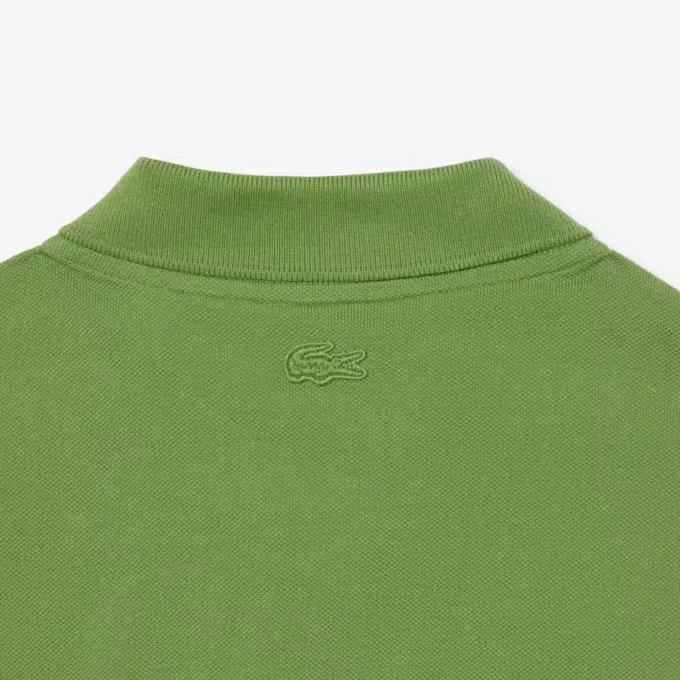 Petit-Piqué-Poloshirt mit Stickerei im klassischen Schnitt Petit-Piqué-Poloshirt mit Stickerei im klassischen Schnitt