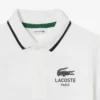 Petit Piqua Polo für Jungen mit gestreiftem Kragen Petit Piqua Polo für Jungen mit gestreiftem Kragen