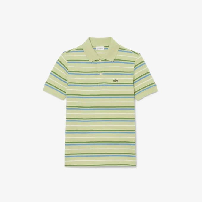 Petit Piqua Poloshirt für Jungen mit Kontraststreifen Petit Piqua Poloshirt für Jungen mit Kontraststreifen