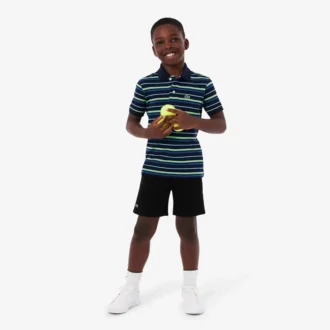 Petit Piqua Poloshirt für Jungen mit Kontraststreifen