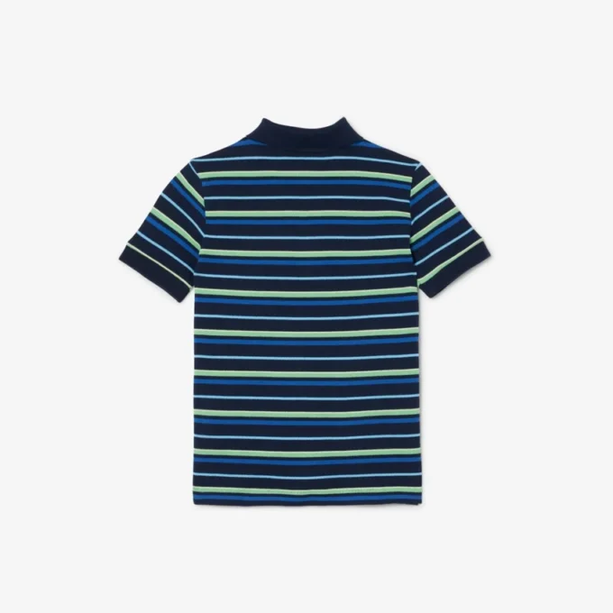 Petit Piqua Poloshirt für Jungen mit Kontraststreifen Petit Piqua Poloshirt für Jungen mit Kontraststreifen