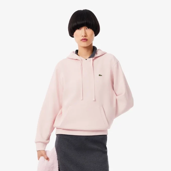 Piqué-Hoodie für Damen Piqué-Hoodie für Damen