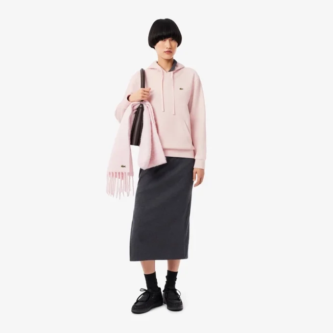 Piqué-Hoodie für Damen Piqué-Hoodie für Damen