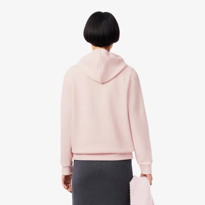 Piqué-Hoodie für Damen Piqué-Hoodie für Damen