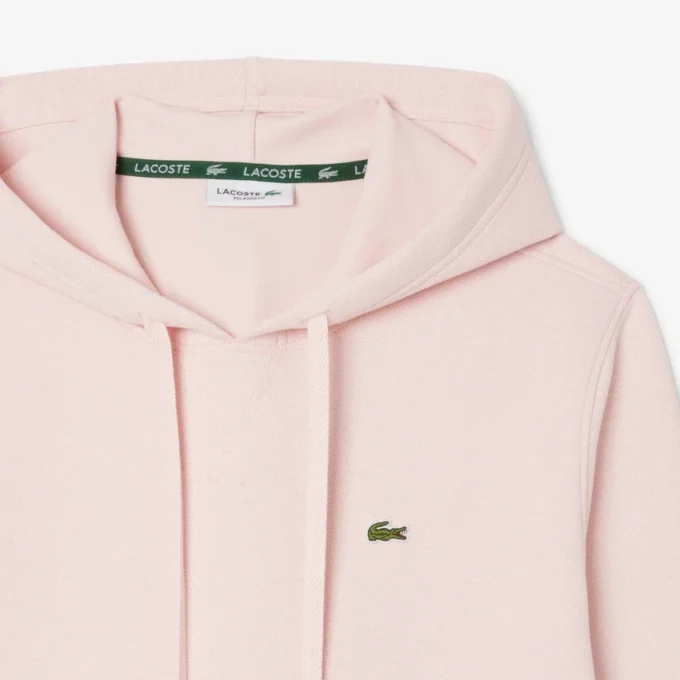 Piqué-Hoodie für Damen Piqué-Hoodie für Damen