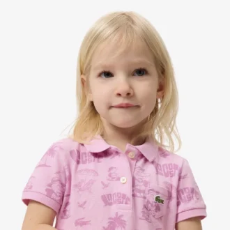 Piqua-Polo-Kleid mit Print
