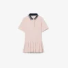 Plisseerock-Piqué-Polokleid Plisseerock-Piqué-Polokleid