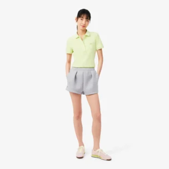 Plissierte Baumwollshorts Plissierte Baumwollshorts