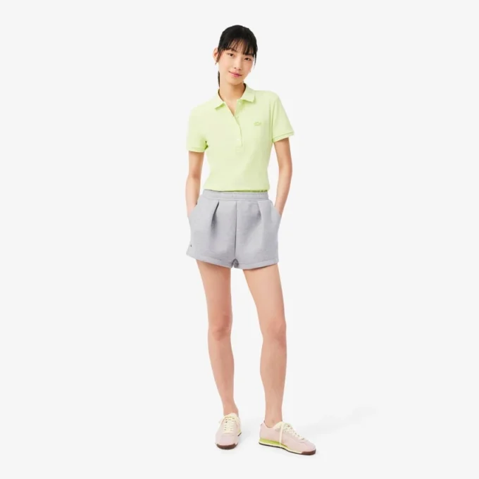 Plissierte Baumwollshorts Plissierte Baumwollshorts