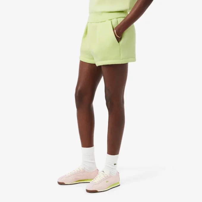 Plissierte Baumwollshorts Plissierte Baumwollshorts