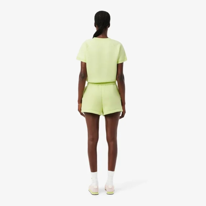 Plissierte Baumwollshorts Plissierte Baumwollshorts