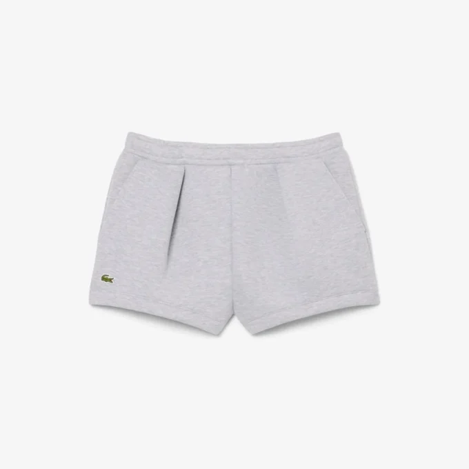 Plissierte Baumwollshorts Plissierte Baumwollshorts