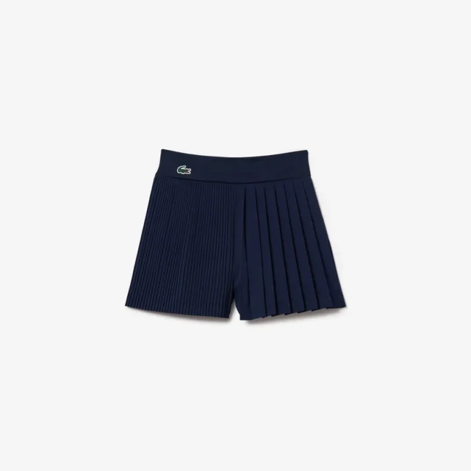 Plissierte, gefütterte Tennisshorts für Damen Plissierte, gefütterte Tennisshorts für Damen