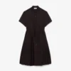 Polo-Kleid aus Wollmischung mit Plissee Polo-Kleid aus Wollmischung mit Plissee
