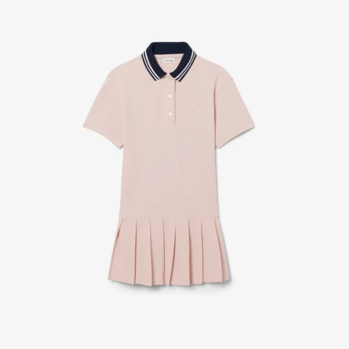 Polo-Kleid mit Plisseerock Polo-Kleid mit Plisseerock