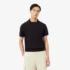 Polohemd aus Baumwolljacquard mit Regular Fit Polohemd aus Baumwolljacquard mit Regular Fit