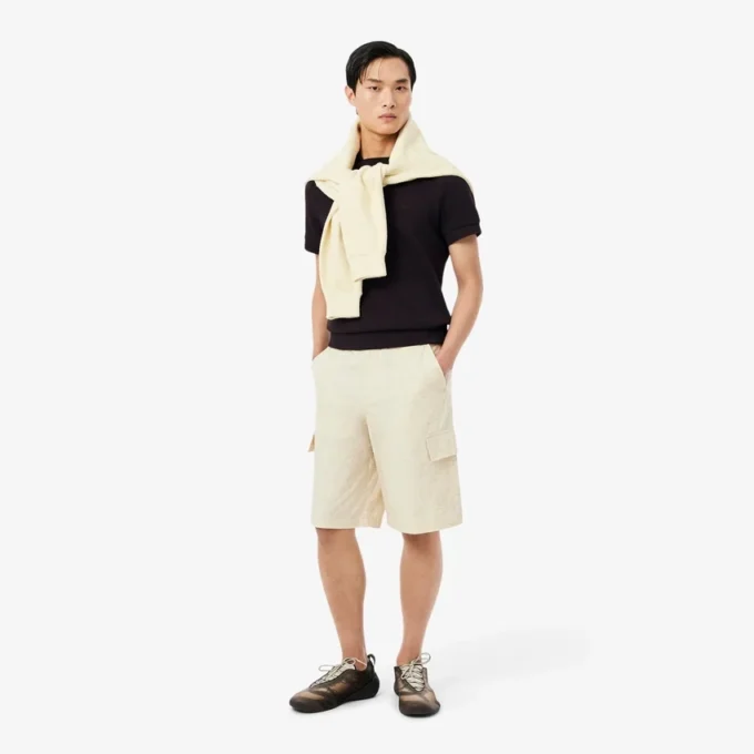 Polohemd aus Baumwolljacquard mit Regular Fit Polohemd aus Baumwolljacquard mit Regular Fit