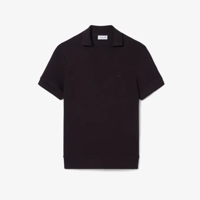 Polohemd aus Baumwolljacquard mit Regular Fit Polohemd aus Baumwolljacquard mit Regular Fit