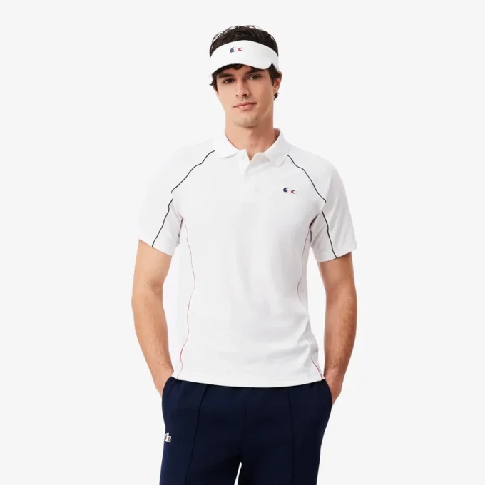 Polohemd der französischen Tennis-Mannschaft Polohemd der französischen Tennis-Mannschaft