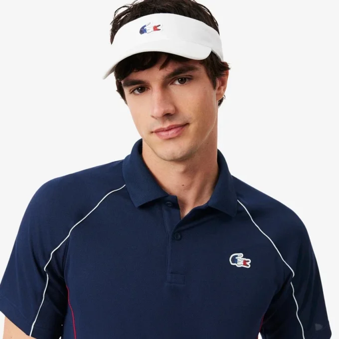 Polohemd der französischen Tennis-Mannschaft Polohemd der französischen Tennis-Mannschaft