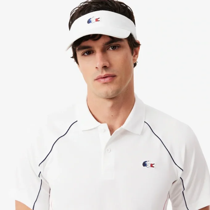 Polohemd der französischen Tennis-Mannschaft Polohemd der französischen Tennis-Mannschaft