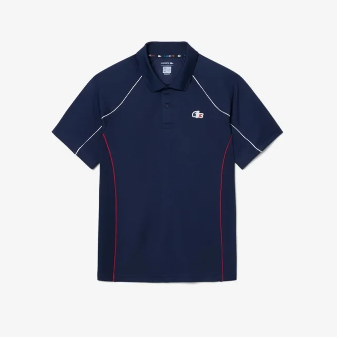 Polohemd der französischen Tennis-Mannschaft Polohemd der französischen Tennis-Mannschaft