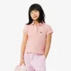 Polohemd für Mädchen mit gewelltem Kragen Polohemd für Mädchen mit gewelltem Kragen