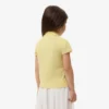 Polohemd für Mädchen mit gewelltem Kragen Polohemd für Mädchen mit gewelltem Kragen