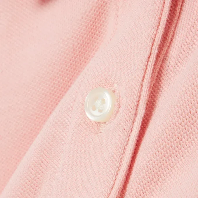 Polohemd für Mädchen mit gewelltem Kragen Polohemd für Mädchen mit gewelltem Kragen